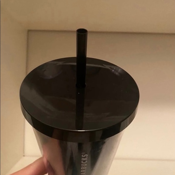 2018 Holiday silver sequin Starbucks tumbler - Picture 3 of 3